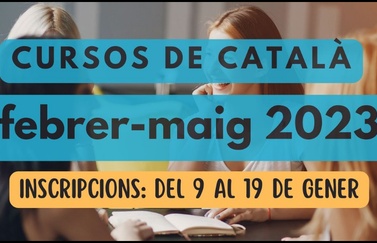Cursos de català (febrer-maig 2023)