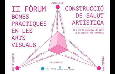 "Construcción de Salud Artística", el II Fórum de Buenas Prácticas Artísticas de la AAVIB