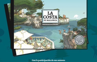 Presentación del cómic La Costa de Mallorca, con el apoyo del IEB
