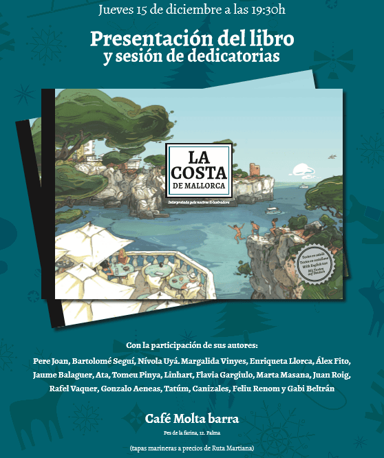 Presentació del còmic La Costa de Mallorca, amb el suport de l’IEB