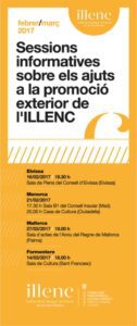 Sessions informatives sobre les ajudes de l'ILLENC 