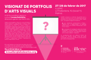 Visionat de portfolis d'arts visuals 