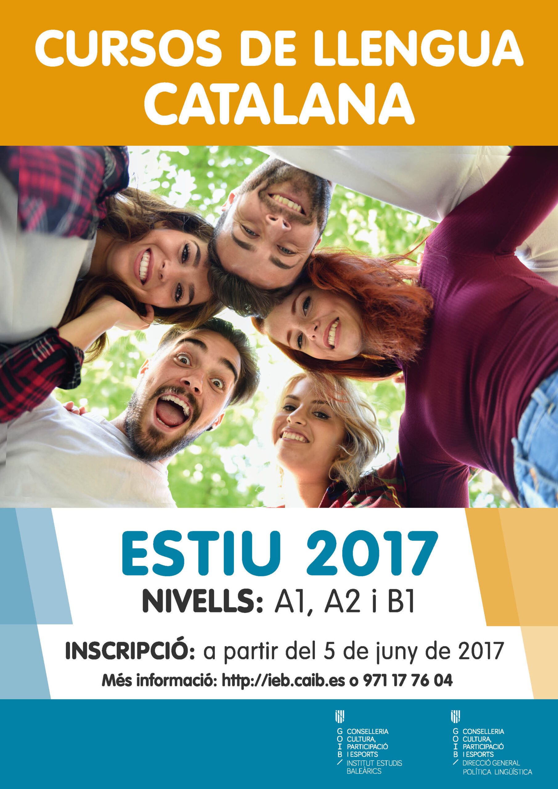 L’Institut d’Estudis Baleàrics ofereix cursos dels nivells A1, A2 i B1 durant els mesos d’estiu