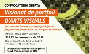 Visionat de portfoli d'ARTS VISUALS 