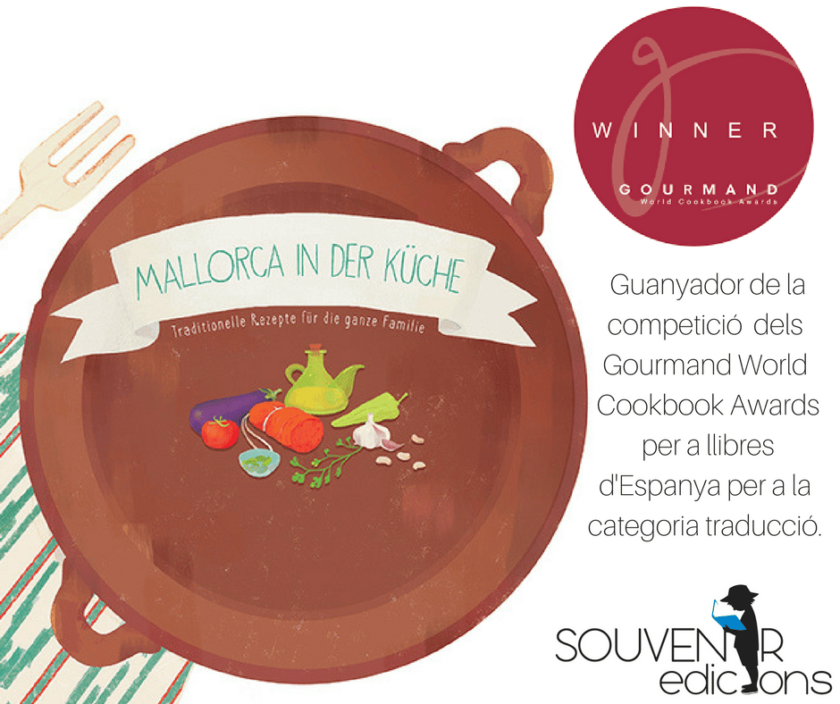 La traducció a l’alemany del llibre “Mallorca a la cuina”, que va subvencionar la Conselleria de Cultura, Participació i Esports, premiat amb un Gourmand World Cookbook Award 2018
