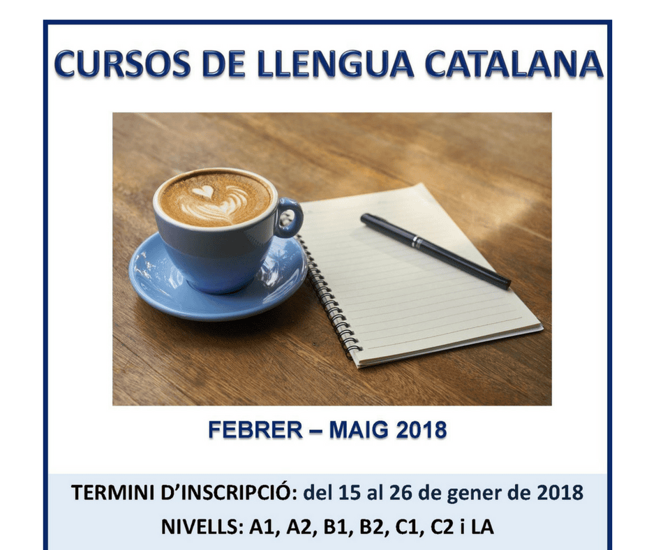La Conselleria de Cultura, Participació i Esports ofereix 54 cursos de català, de febrer a maig, i 19 tallers de conversa