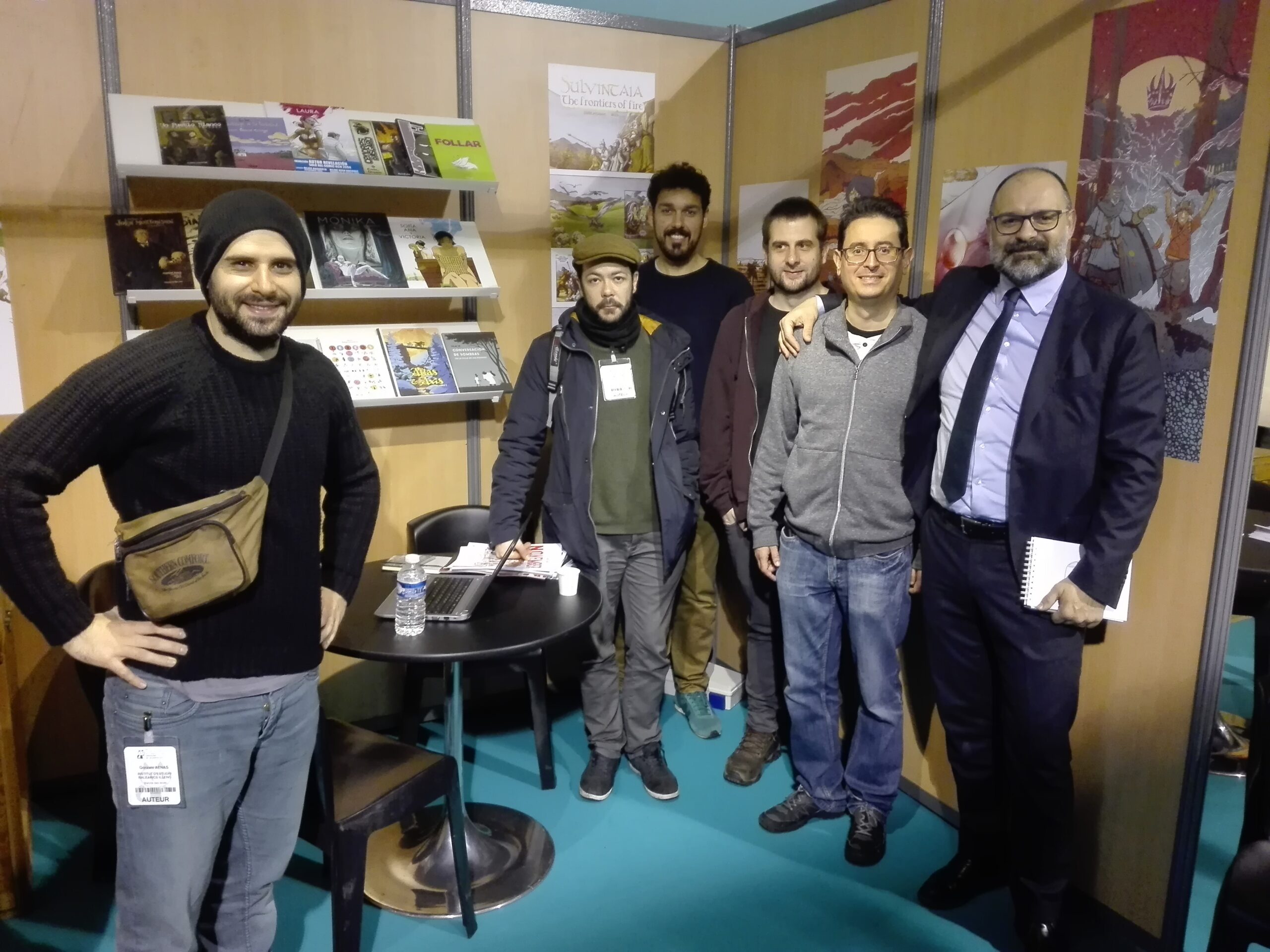 Cercam oportunitats pels autors de còmic balears al 45è Festival International de la Bande Dessinée d’Angoulême