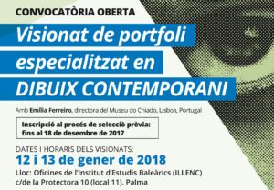 Llista de seleccionats per participar al visionat de dibuix 