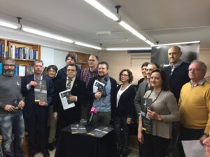 Primera col·laboració amb el festival de novel·la negra Febrer 