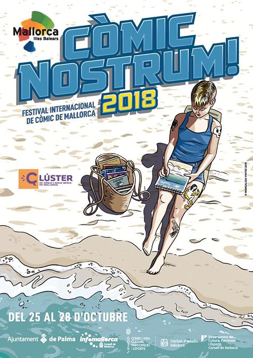 L’IEB impulsa la indústria del còmic a les Balears col·laborant amb Còmic Nostrum 2018 Festival Internacional del Còmic de Mallorca