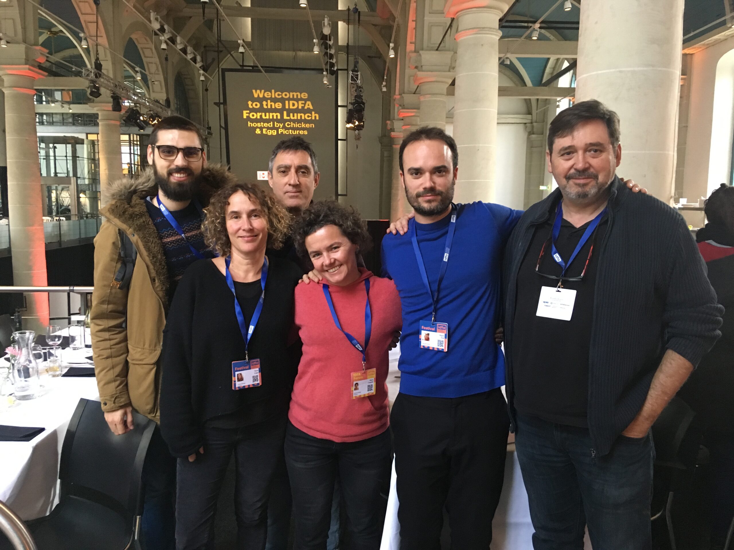 Una delegació balear formada per professionals del sector audiovisual assisteix al Festival Internacional de Documentals IDFA, a Amsterdam