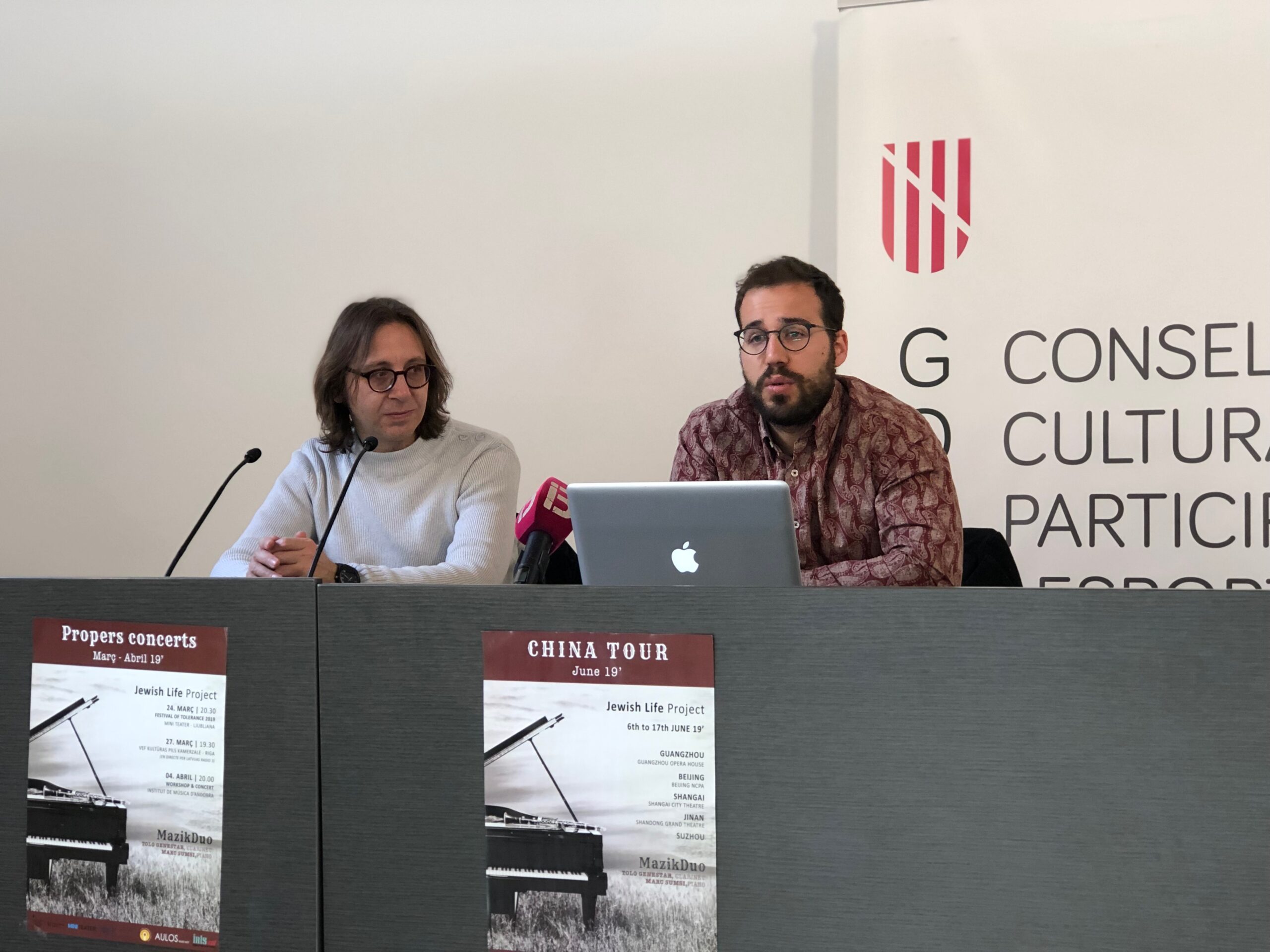 MazikDuo, de gira por Europa y China con el apoyo del IEB