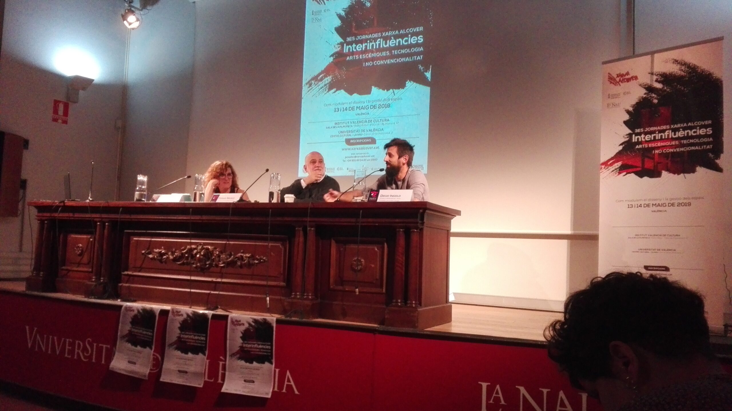 El IEB participa con los profesionales de las artes escénicas Carme Suárez, Catalina Carrasco y Diego Ingold en las III Jornadas Xarxa Alcover