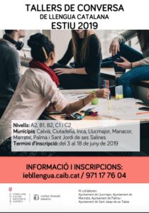 Tallers d'estiu de conversa de llengua catalana 