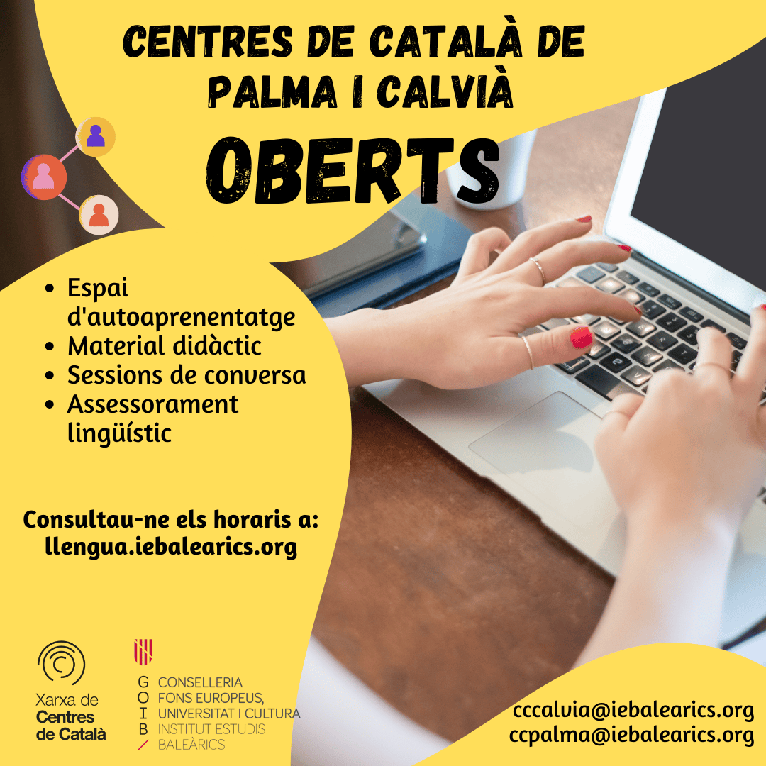 Oberts els centres de català de Palma i Calvià