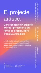 Formació per a artistes visuals i fotògrafs 