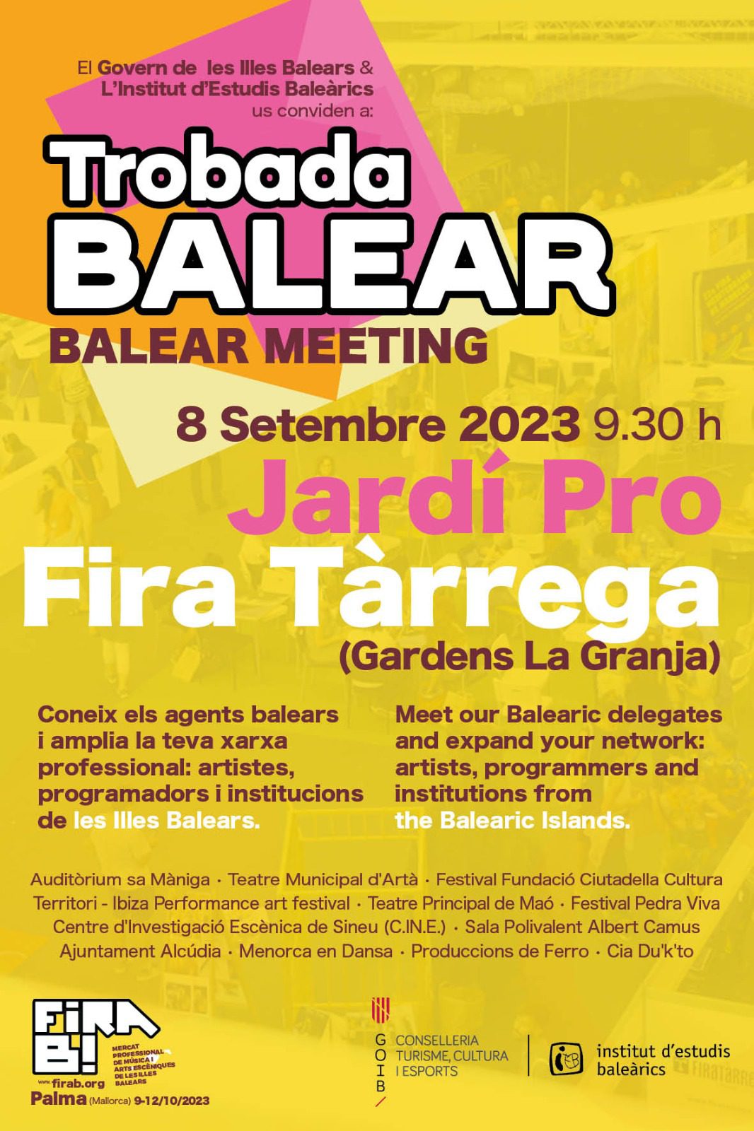 From today until Sunday, Fira B! will be at Fira Tàrrega