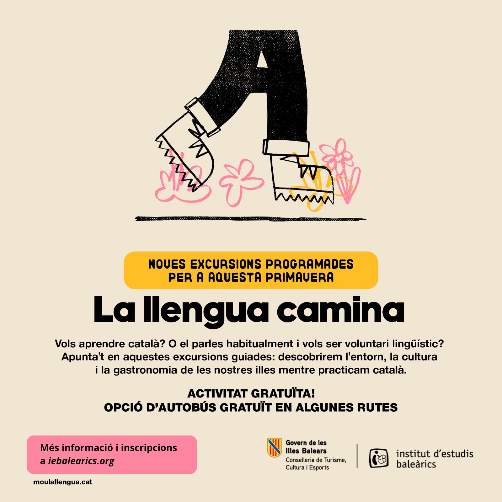 Programació de les excursions de «La llengua camina» 2024