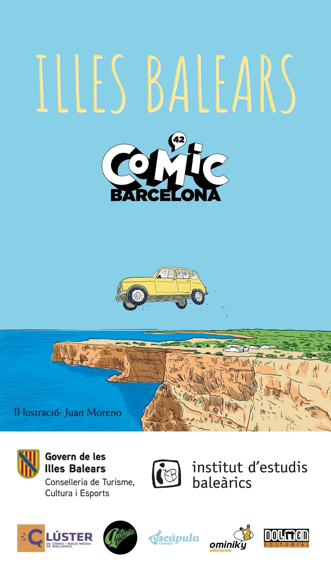 L’IEB, el Clúster de Còmic de Mallorca i quatre editorials de còmic compartiran estand a Barcelona