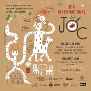 Programació d'activitats per celebrar el Dia Internacional del Joc 