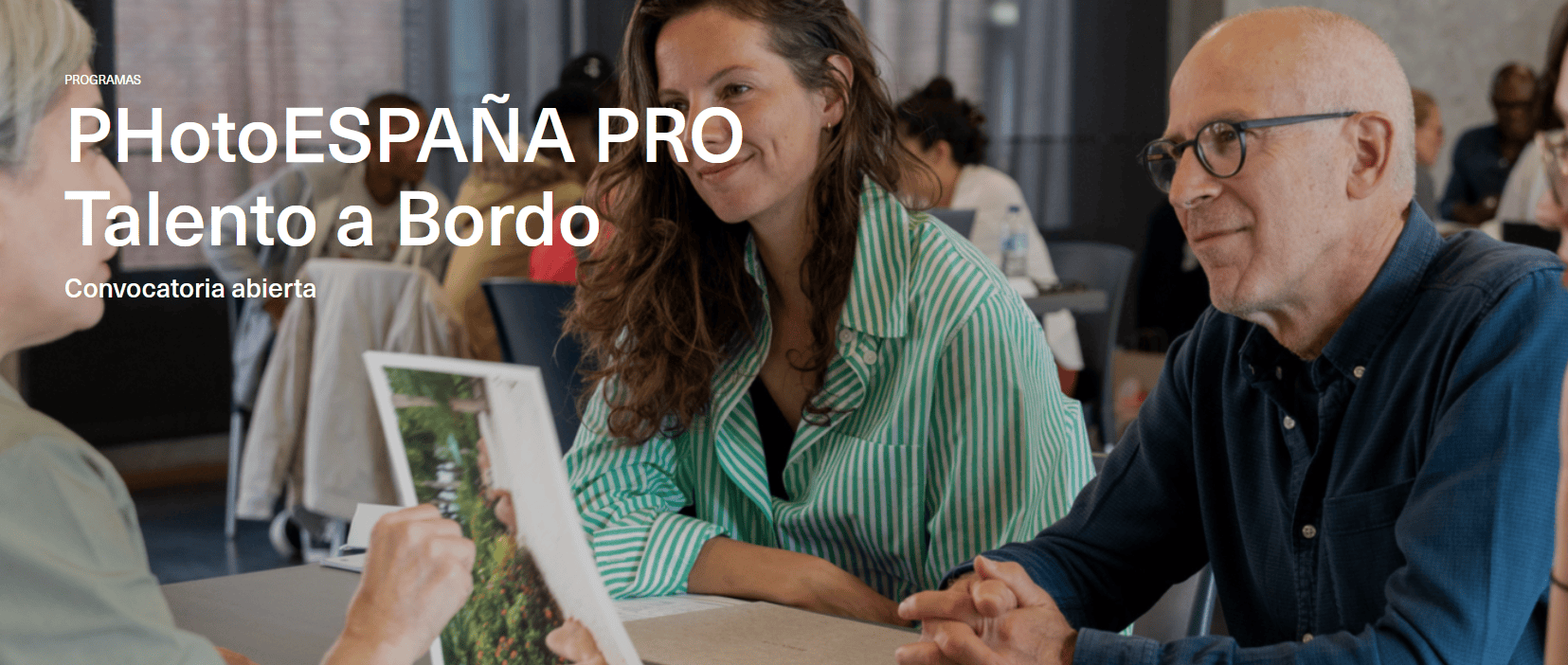 Convocatòria oberta PHotoESPAÑA PRO Talento a bordo