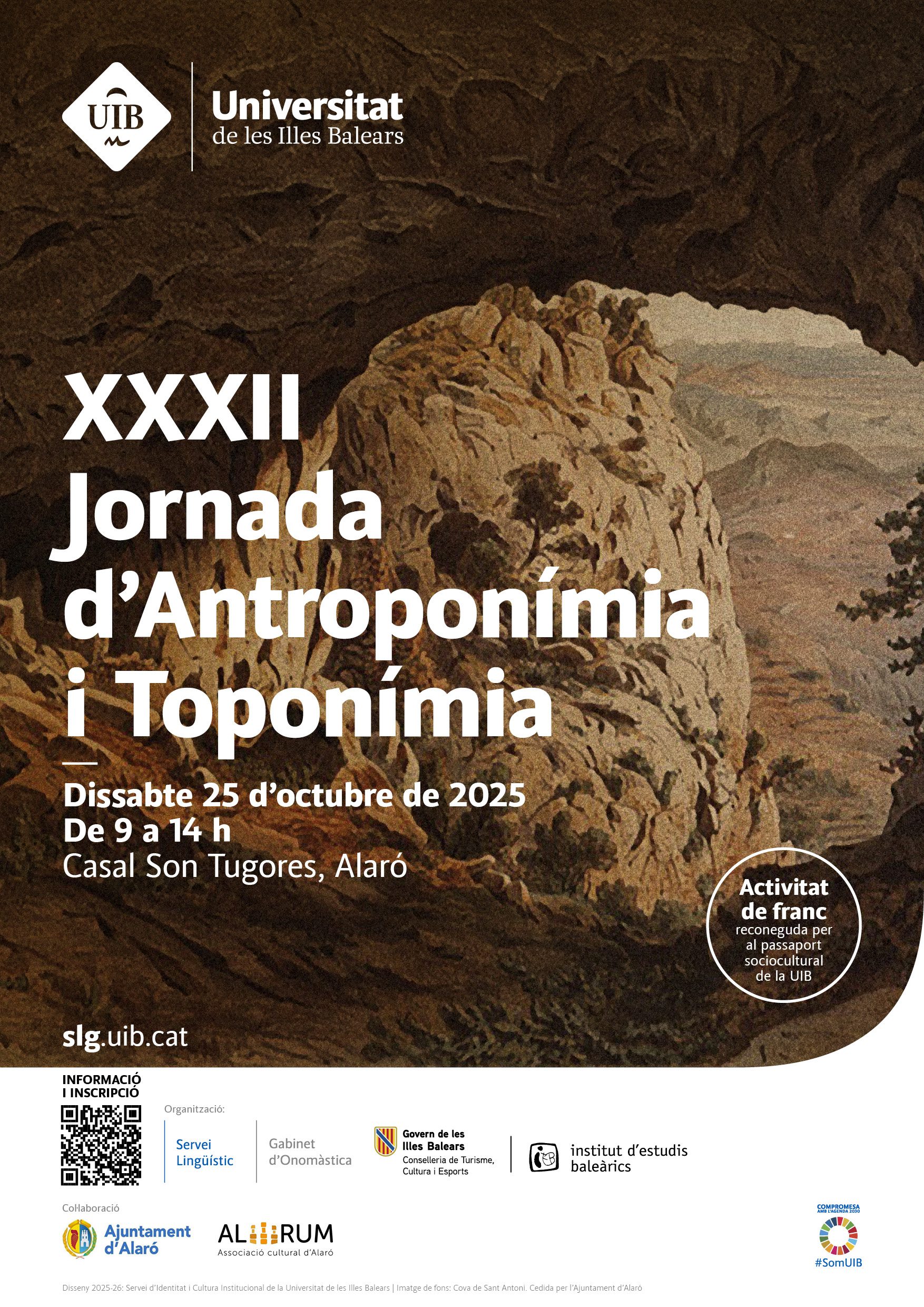 El Govern i la UIB celebren la XXXII Jornada d’Antroponímia i Toponímia a Alaró