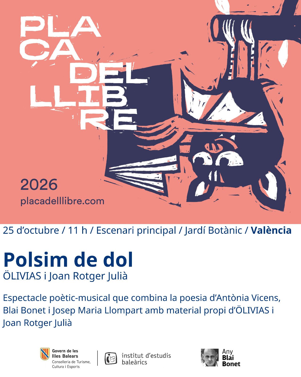 El Govern, a través de l’IEB, i editorials balears participen en la 14a edició de la Plaça del Llibre de València